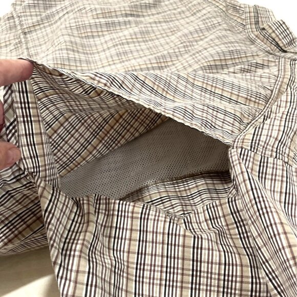 XXL Men's Fishing Outdoor Fishing Hiking Columbia Mesh Vent Short Sleeve Shirt - Picture 12 of 14